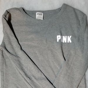 PINK GREY SHIRT